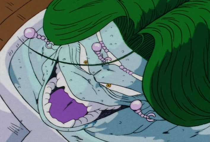 Dragon Ball Z Ep 53: Nothing but Goosebumps! The Handsome Warrior Zarbon's Devilish Transformation @ 13:48