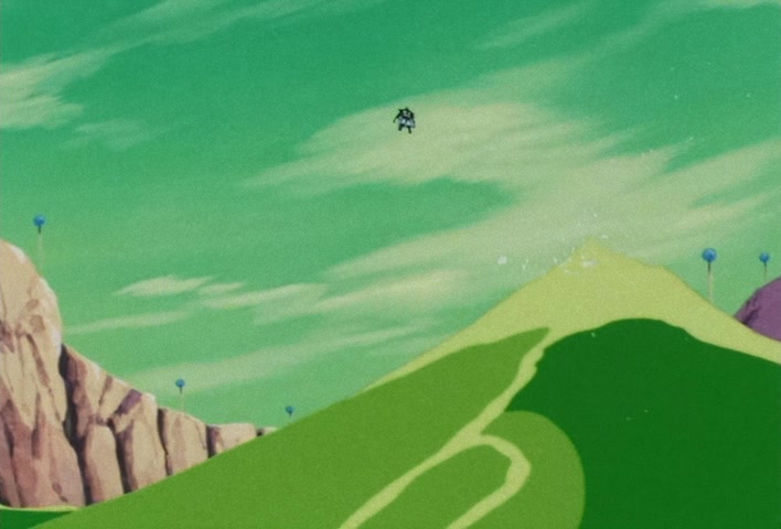 Dragon Ball Z Ep 53: Nothing but Goosebumps! The Handsome Warrior Zarbon's Devilish Transformation @ 14:37