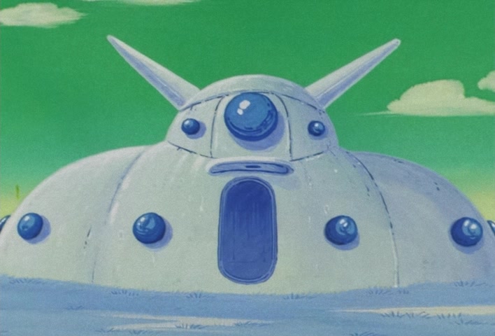 Dragon Ball Z Ep 54: Defend the Planet of Hope!! Kuririn's Astonishing Power-Up @ 03:20