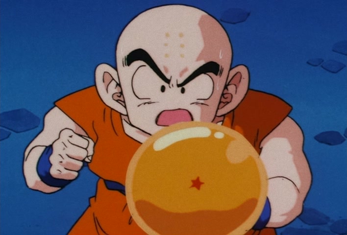 Dragon Ball Z Ep 54: Defend the Planet of Hope!! Kuririn's Astonishing Power-Up @ 09:00