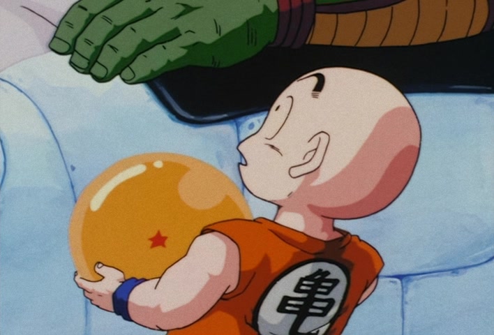 Dragon Ball Z Ep 54: Defend the Planet of Hope!! Kuririn's Astonishing Power-Up @ 09:25