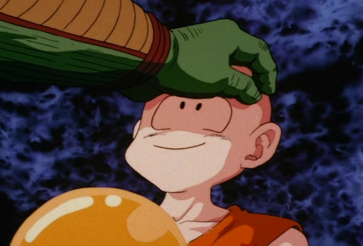 Dragon Ball Z Ep 54: Defend the Planet of Hope!! Kuririn's Astonishing Power-Up @ 09:33