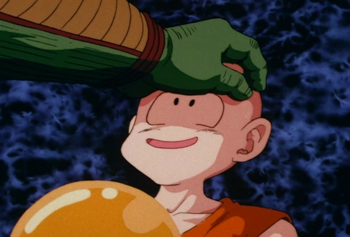 Dragon Ball Z Ep 54: Defend the Planet of Hope!! Kuririn's Astonishing Power-Up @ 09:42
