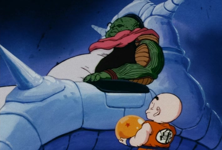 Dragon Ball Z Ep 54: Defend the Planet of Hope!! Kuririn's Astonishing Power-Up @ 10:40