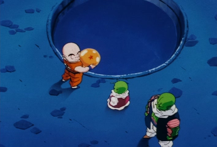 Dragon Ball Z Ep 54: Defend the Planet of Hope!! Kuririn's Astonishing Power-Up @ 11:21