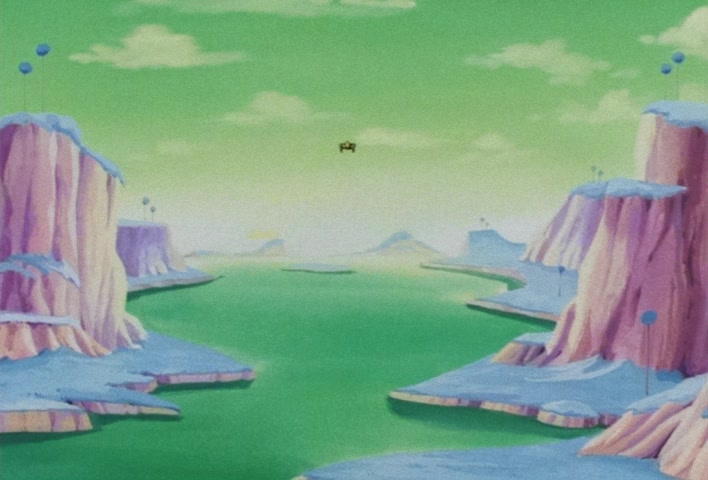 Dragon Ball Z Ep 54: Defend the Planet of Hope!! Kuririn's Astonishing Power-Up @ 12:28