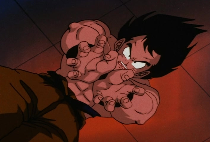 Dragon Ball Z Ep 57: I'm Back to My Old Self Again!! Goku Takes on 100 Times Gravity @ 05:04