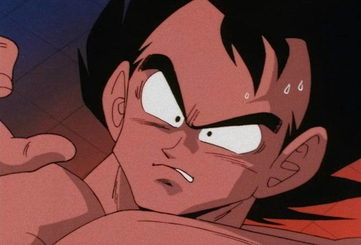 Dragon Ball Z Ep 57: I'm Back to My Old Self Again!! Goku Takes on 100 Times Gravity @ 05:21