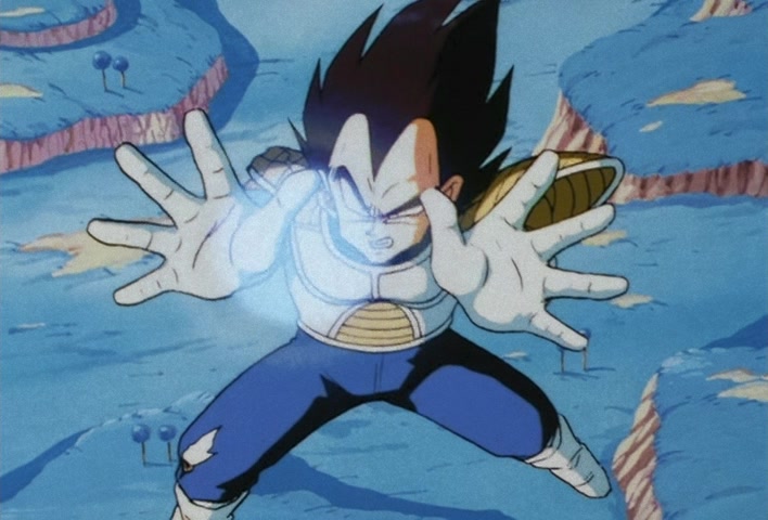 Dragon Ball Z Ep 57: I'm Back to My Old Self Again!! Goku Takes on 100 Times Gravity @ 08:13