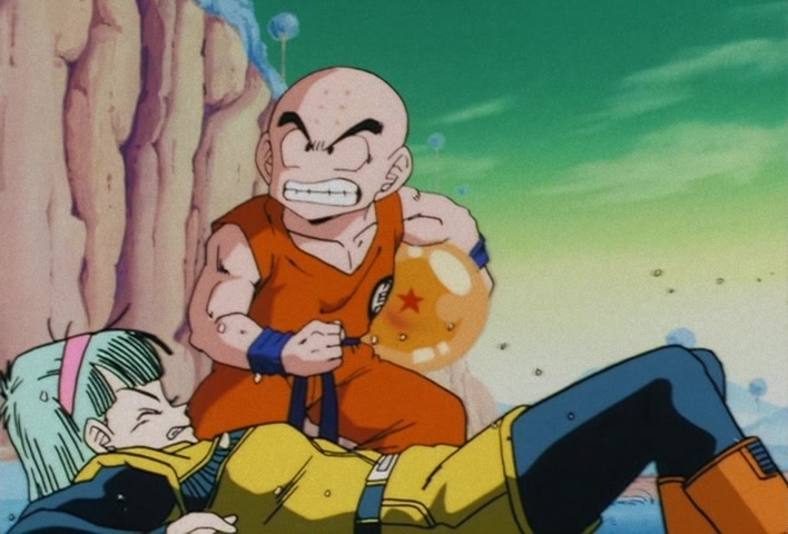 Dragon Ball Z Ep 57: I'm Back to My Old Self Again!! Goku Takes on 100 Times Gravity @ 08:37