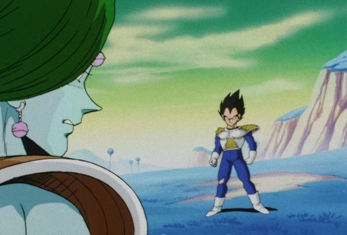Dragon Ball Z Ep 57: I'm Back to My Old Self Again!! Goku Takes on 100 Times Gravity @ 08:53