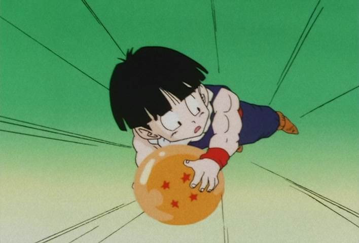 Dragon Ball Z Ep 57: I'm Back to My Old Self Again!! Goku Takes on 100 Times Gravity @ 10:23