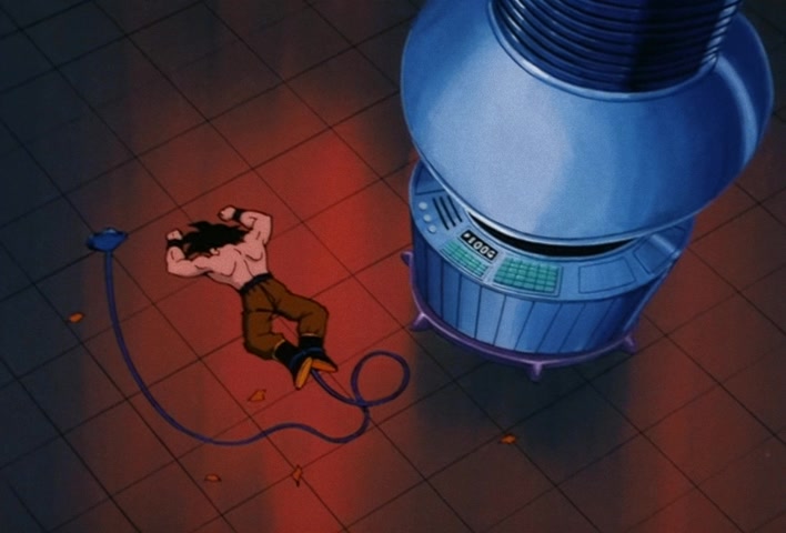 Dragon Ball Z Ep 57: I'm Back to My Old Self Again!! Goku Takes on 100 Times Gravity @ 12:59