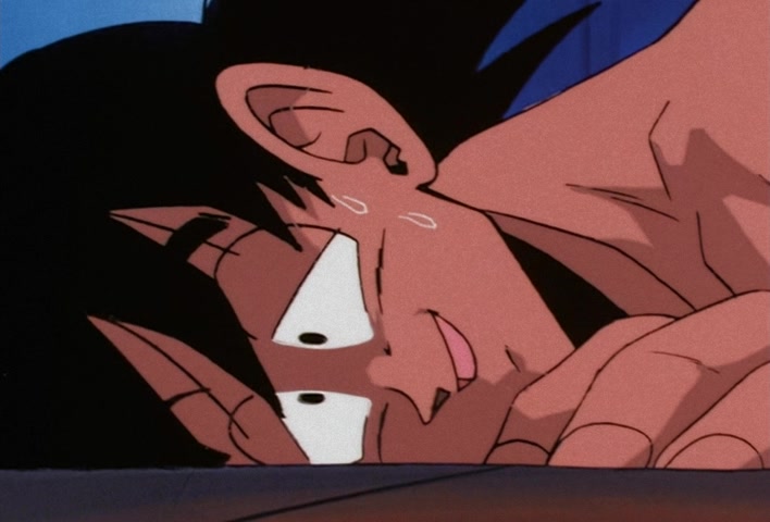 Dragon Ball Z Ep 57: I'm Back to My Old Self Again!! Goku Takes on 100 Times Gravity @ 14:29