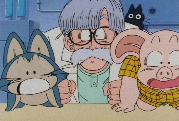 Dragon Ball Z Ep 57: I'm Back to My Old Self Again!! Goku Takes on 100 Times Gravity @ 14:37