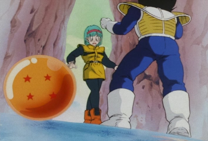 Dragon Ball Z Ep 59: Bulma, Watch Out!! The Four-Star Ball Falls into Freeza's Hands @ 04:15