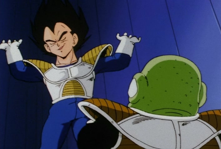 Dragon Ball Z Ep 62: Goku on Final Approach! Smash through Freeza's Dragnet @ 06:32