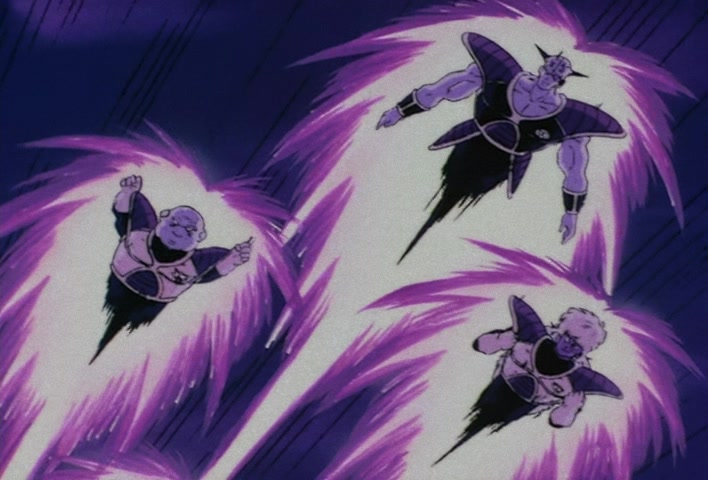 Dragon Ball Z Ep 62: Goku on Final Approach! Smash through Freeza's Dragnet @ 08:42