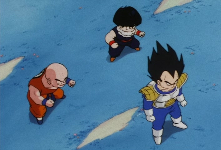 Dragon Ball Z Ep 62: Goku on Final Approach! Smash through Freeza's Dragnet @ 17:55