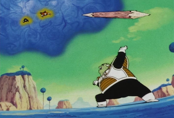 Dragon Ball Z Ep 64: The Savage Recoom! The Bad, Strong, and Outrageous Guy @ 02:41