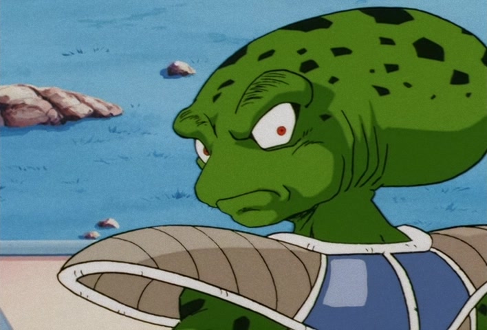 Dragon Ball Z Ep 64: The Savage Recoom! The Bad, Strong, and Outrageous Guy @ 10:30