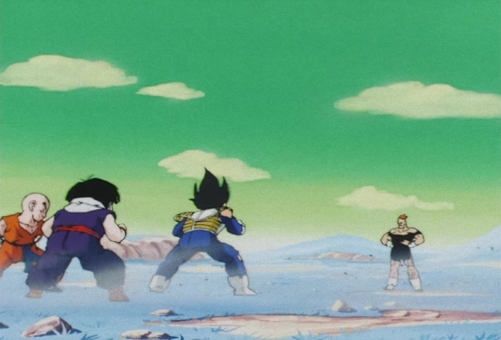 Dragon Ball Z Ep 64: The Savage Recoom! The Bad, Strong, and Outrageous Guy @ 10:45