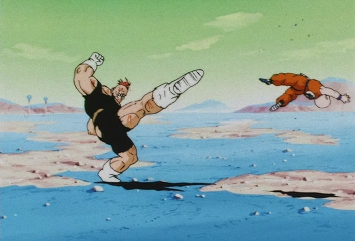 Dragon Ball Z Ep 64: The Savage Recoom! The Bad, Strong, and Outrageous Guy @ 20:29