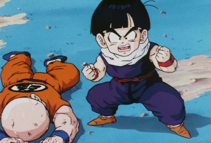Dragon Ball Z Ep 64: The Savage Recoom! The Bad, Strong, and Outrageous Guy @ 21:46