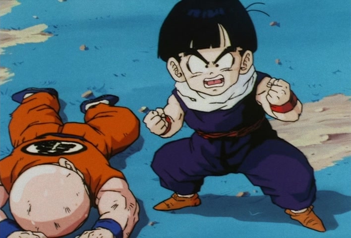 Dragon Ball Z Ep 65: Don't Die, Gohan! Goku Finally Touches Down on the Battlefield @ 02:49