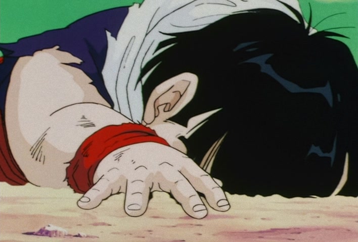 Dragon Ball Z Ep 65: Don't Die, Gohan! Goku Finally Touches Down on the Battlefield @ 10:31