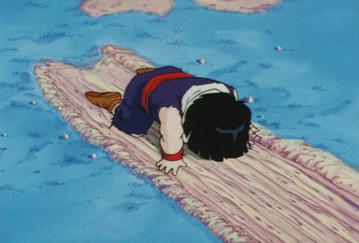 Dragon Ball Z Ep 65: Don't Die, Gohan! Goku Finally Touches Down on the Battlefield @ 10:39