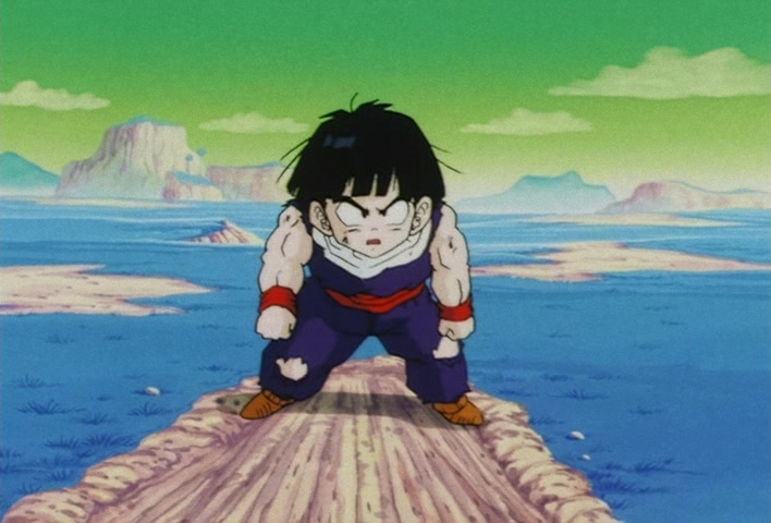 Dragon Ball Z Ep 65: Don't Die, Gohan! Goku Finally Touches Down on the Battlefield @ 11:32
