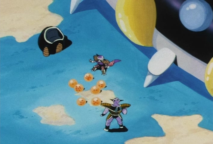 Dragon Ball Z Ep 65: Don't Die, Gohan! Goku Finally Touches Down on the Battlefield @ 13:05