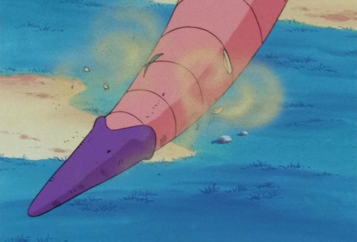 Dragon Ball Z Ep 65: Don't Die, Gohan! Goku Finally Touches Down on the Battlefield @ 13:43