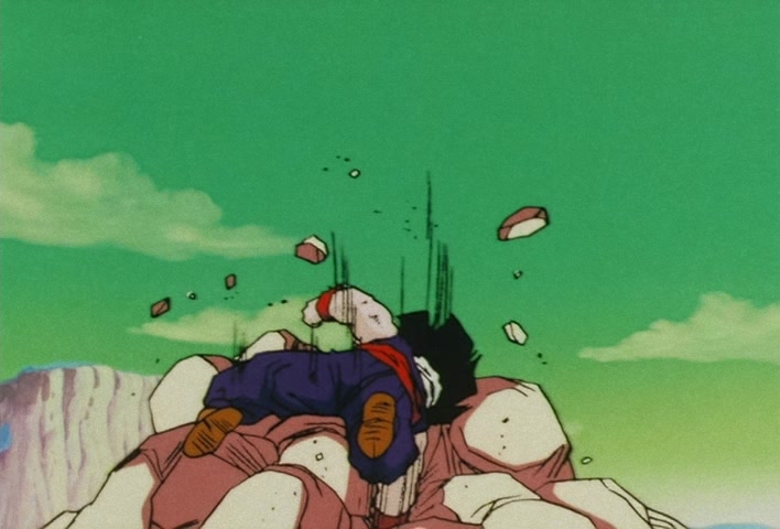 Dragon Ball Z Ep 65: Don't Die, Gohan! Goku Finally Touches Down on the Battlefield @ 16:02