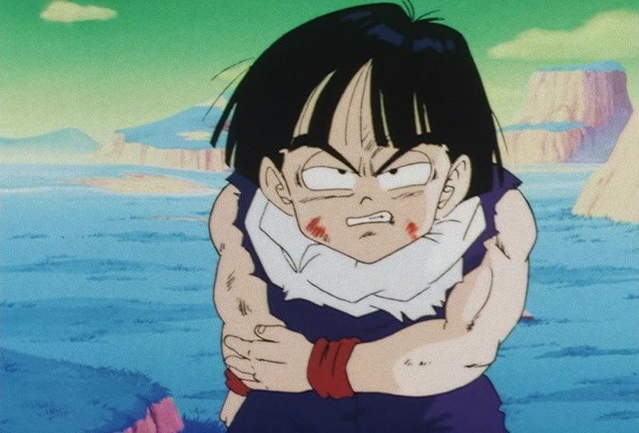 Dragon Ball Z Ep 65: Don't Die, Gohan! Goku Finally Touches Down on the Battlefield @ 17:34