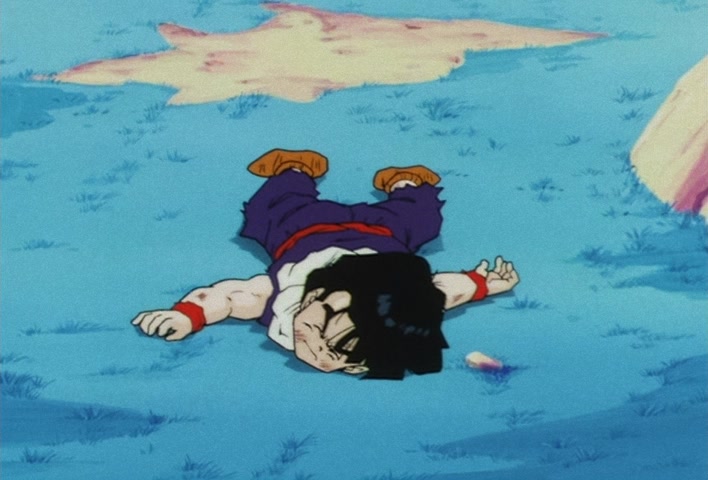 Dragon Ball Z Ep 65: Don't Die, Gohan! Goku Finally Touches Down on the Battlefield @ 17:42