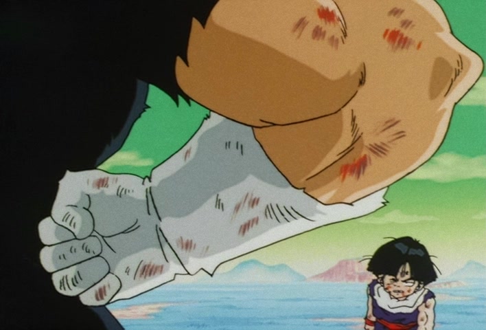 Dragon Ball Z Ep 65: Don't Die, Gohan! Goku Finally Touches Down on the Battlefield @ 18:43