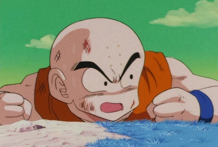 Dragon Ball Z Ep 65: Don't Die, Gohan! Goku Finally Touches Down on the Battlefield @ 19:53
