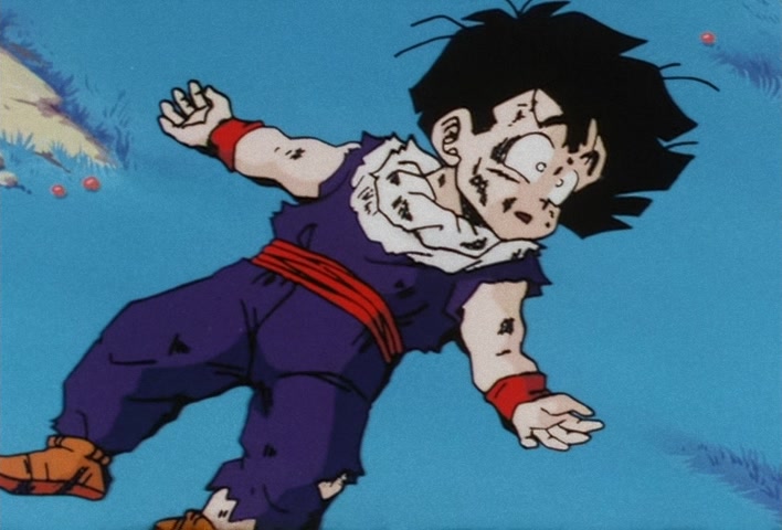 Dragon Ball Z Ep 67: Lightning Balls of Red and Blue! Jheese and Butta Attack Goku @ 01:55