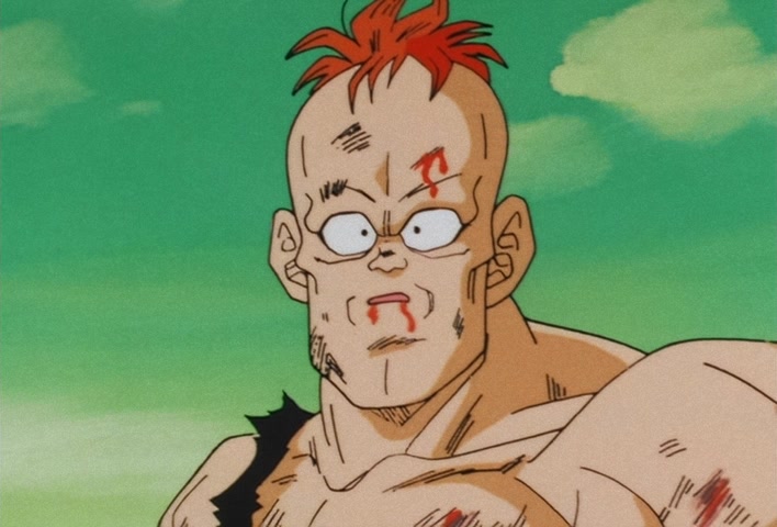 Dragon Ball Z Ep 67: Lightning Balls of Red and Blue! Jheese and Butta Attack Goku @ 02:19