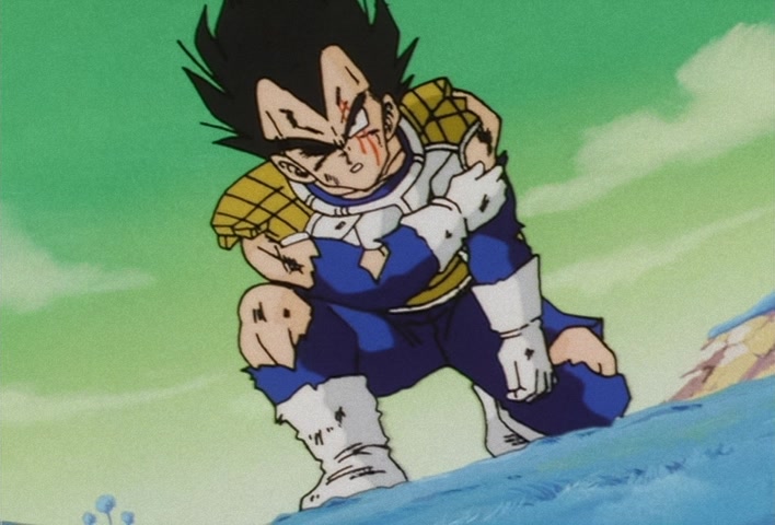 Dragon Ball Z Ep 67: Lightning Balls of Red and Blue! Jheese and Butta Attack Goku @ 02:34