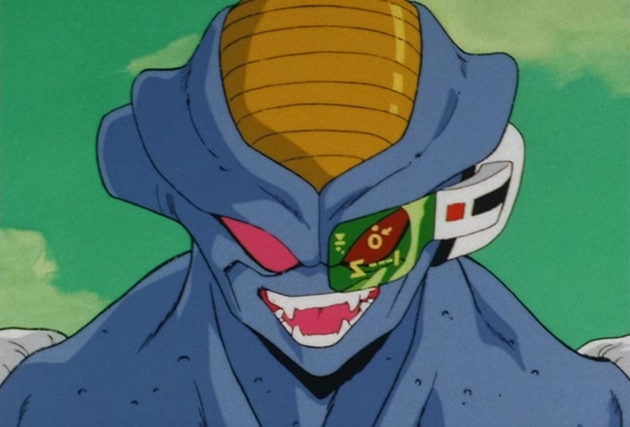 Dragon Ball Z Ep 67: Lightning Balls of Red and Blue! Jheese and Butta Attack Goku @ 03:28