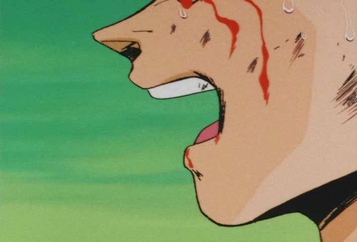 Dragon Ball Z Ep 67: Lightning Balls of Red and Blue! Jheese and Butta Attack Goku @ 03:52