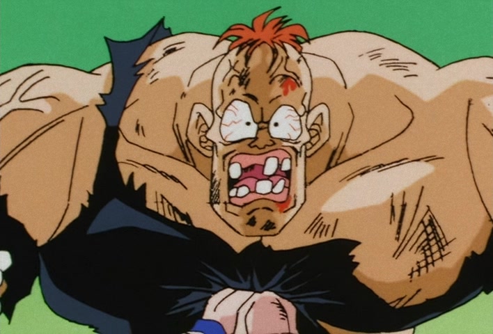 Dragon Ball Z Ep 67: Lightning Balls of Red and Blue! Jheese and Butta Attack Goku @ 04:15