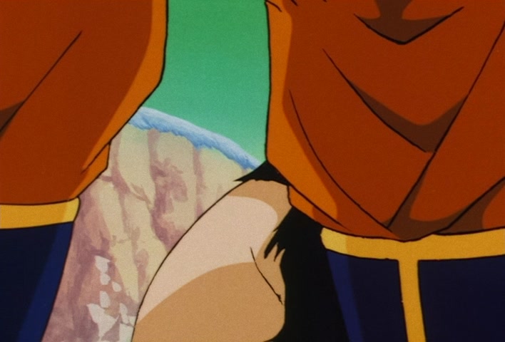 Dragon Ball Z Ep 67: Lightning Balls of Red and Blue! Jheese and Butta Attack Goku @ 05:17