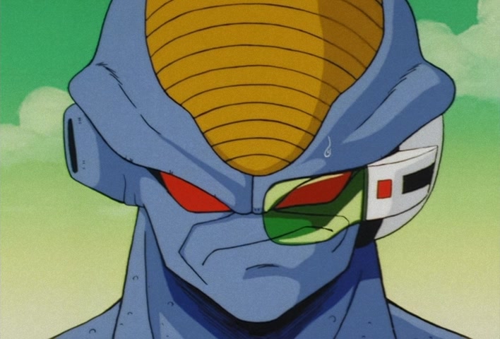 Dragon Ball Z Ep 67: Lightning Balls of Red and Blue! Jheese and Butta Attack Goku @ 05:40