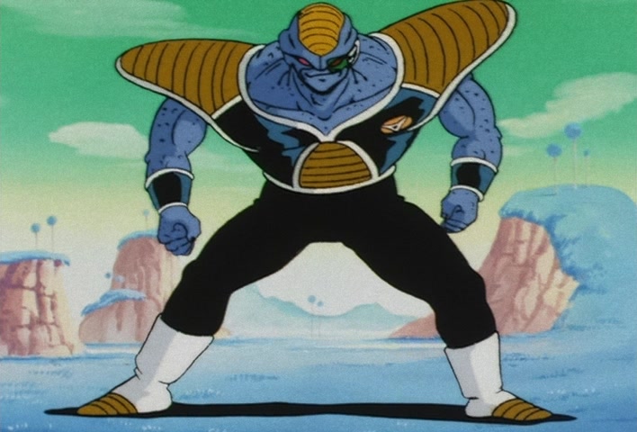 Dragon Ball Z Ep 67: Lightning Balls of Red and Blue! Jheese and Butta Attack Goku @ 07:05