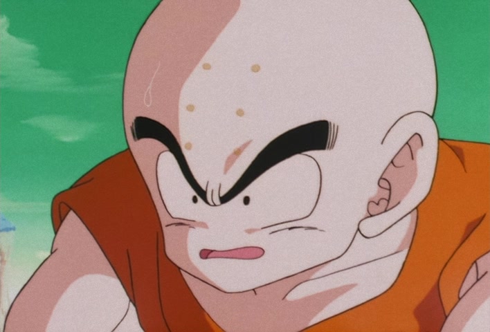 Dragon Ball Z Ep 67: Lightning Balls of Red and Blue! Jheese and Butta Attack Goku @ 08:31