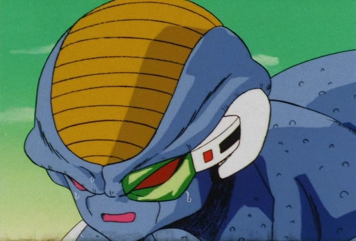 Dragon Ball Z Ep 67: Lightning Balls of Red and Blue! Jheese and Butta Attack Goku @ 08:46